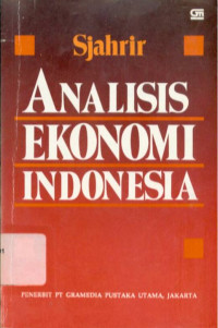 Image of Analisis Ekonomi Indonesia