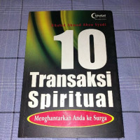 Image of 10 Transaksi Spiritual: Menghantarkan Anda Ke Surga