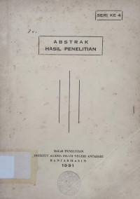 Image of Abstrak Hasil Penelitian