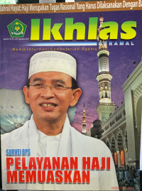 Image of Ikhlas Beramal Nomor 70 Tahun XIV Agustus 2011