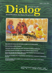 Image of Jurnal Dialog Volume 38 Nomor 2, Desember 2015