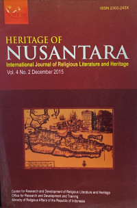 Image of Jurnal Nusantara Volume 4 Nomor 2, December 2015