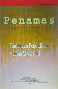 Image of Jurnal Penamas Volume XX Nomor 3, Tahun 2007
