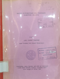 Image of Masjid di Perkotaan  dan Pedesaan Sumatera Selatan