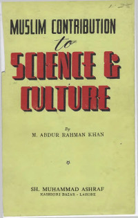Image of Muslim Contribution To Science and Culture
