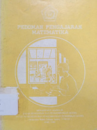Image of Pedoman Pengajaran Matematika