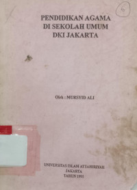 Image of Pendidikan Agama di Sekolah Umum DKI Jakarta