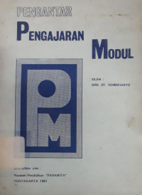 Image of Pengantar Pengajaran Modul