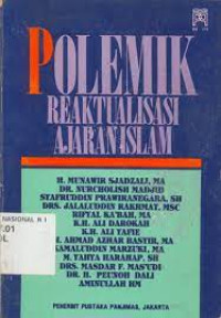 Image of Polemik Reaktualisasi Ajaran Islam