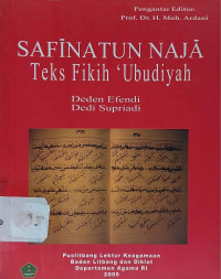 Image of Safinatun Naja : Teks Fikih 'Ubudiyah