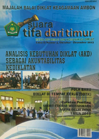 Image of Suara Tifa dari Timur Edisi II Nomor 4, Oktober - Desember 2013