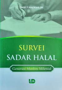 Image of Survei Sadar Halal : Generasi Muslim Milenial