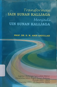Image of Transformasi  IAIN Sunan Kalijaga menjadi UIN Sunan Kalijaga