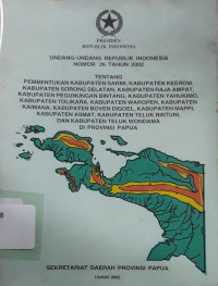 Image of Undang-Undang Republik Indonesia Nomor 26 Tahun 2002